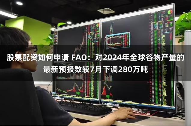 股票配资如何申请 FAO：对2024年全球谷物产量的最新预报数较7月下调280万吨